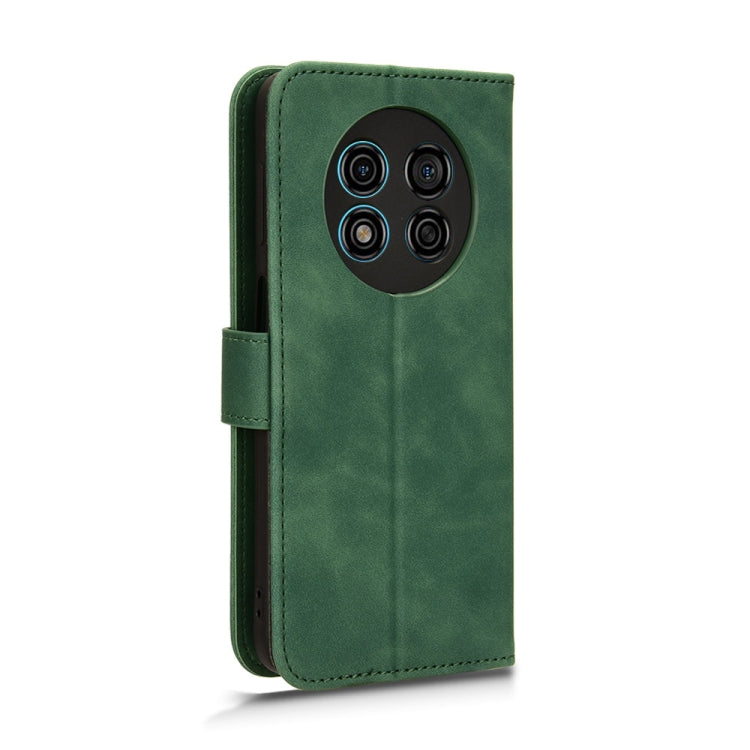 For Ulefone Note 15 Skin Feel Magnetic Flip Leather Phone Case(Green) - Ulefone Cases by PMC Jewellery | Online Shopping South Africa | PMC Jewellery | Buy Now Pay Later Mobicred