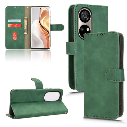 For Ulefone Note 17 Pro Skin Feel Magnetic Flip Leather Phone Case(Green) - Ulefone Cases by PMC Jewellery | Online Shopping South Africa | PMC Jewellery | Buy Now Pay Later Mobicred