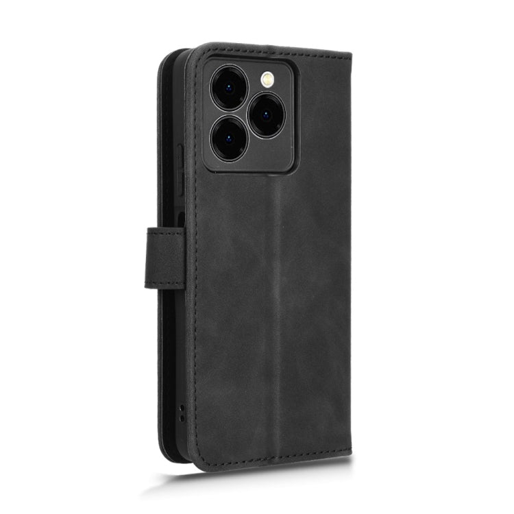 For Ulefone Note 20 Pro Skin Feel Magnetic Flip Leather Phone Case(Black) - Ulefone Cases by PMC Jewellery | Online Shopping South Africa | PMC Jewellery | Buy Now Pay Later Mobicred