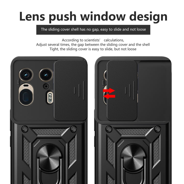 For Motorola Edge 50 Ultra Sliding Camera Cover Design TPU+PC Phone Case(Red) - free shipping - PMC TechLife - Order now!