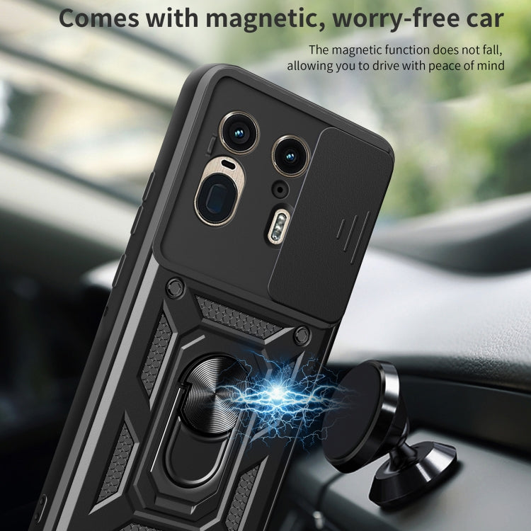 For Motorola Edge 50 Ultra Sliding Camera Cover Design TPU+PC Phone Case(Silver) - free shipping - PMC TechLife - Order now!