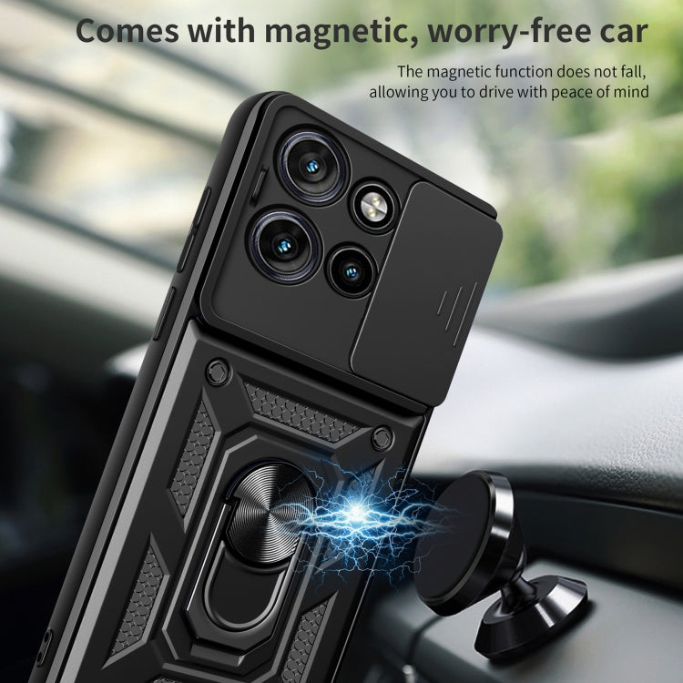 For Motorola Edge 50 Neo Sliding Camera Cover Design TPU+PC Phone Case(Red) - free shipping - PMC TechLife - Order now!