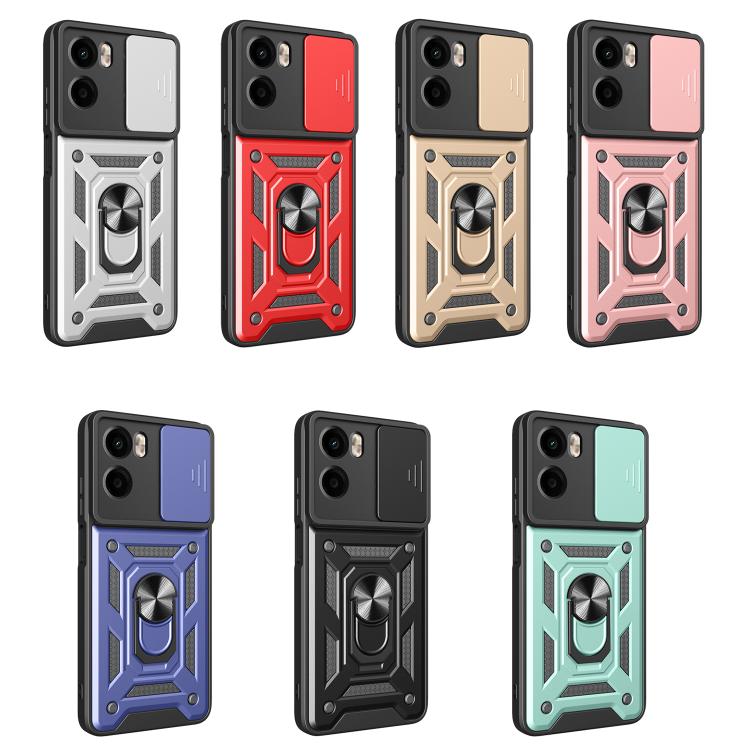 For Motorola Moto G05 Sliding Camera Cover Design TPU+PC Phone Case(Red) - free shipping - PMC TechLife - Order now!
