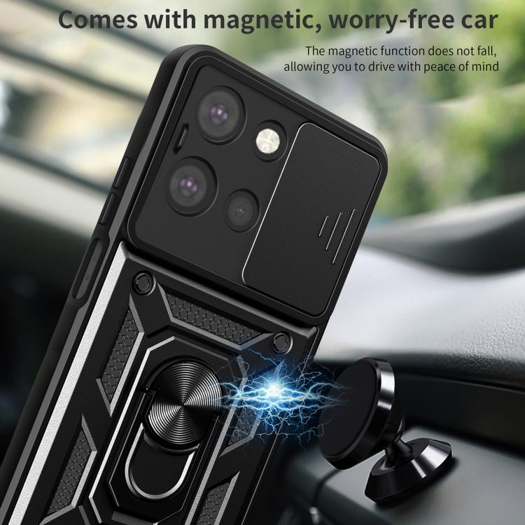 For Motorola Moto G 2025 Sliding Camera Cover Design TPU+PC Phone Case(Blue) - free shipping - PMC TechLife - Order now!