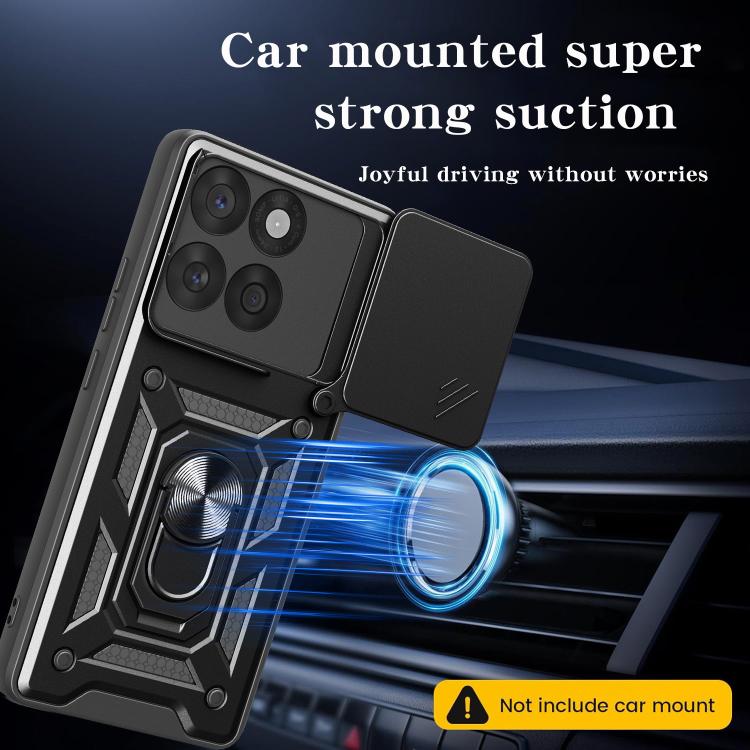 For Motorola Edge 60 Fusion Sliding Camera Cover Design TPU+PC Phone Case(Gold) - free shipping - PMC TechLife - Order now!