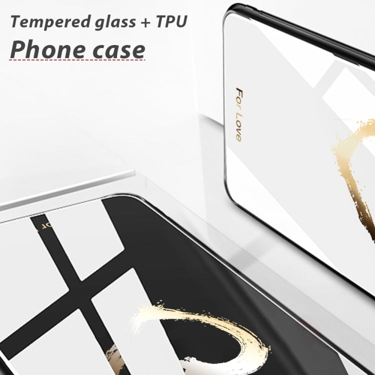 For iPhone 16 Pro Colorful Painted Glass Phone Case(Flower) - iPhone 16 Pro Cases by PMC TechLife | Online Shopping South Africa | PMC TechLife | Buy Now Pay Later Mobicred