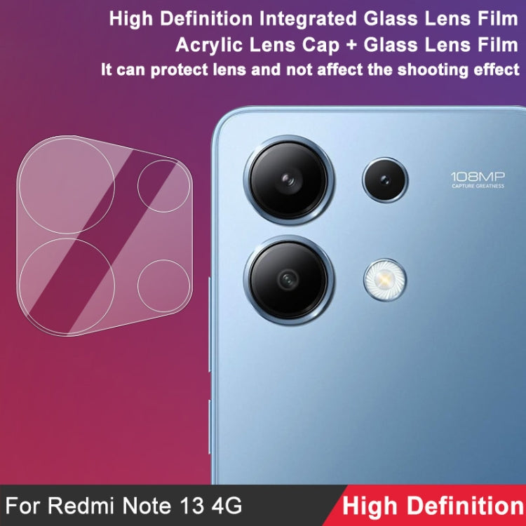 For Xiaomi Redmi Note 13 4G Global imak High Definition Integrated Glass Lens Film - For Xiaomi by imak | Online Shopping South Africa | PMC Jewellery | Buy Now Pay Later Mobicred