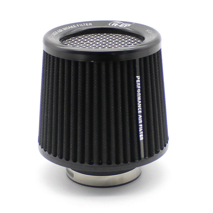 XH-UN077-079 Car High Flow Cold Cone Engine Air Intake Filter, Size:76mm(Black) - Air Intake System by PMC TechLife | Online Shopping South Africa | PMC TechLife | Buy Now Pay Later Mobicred