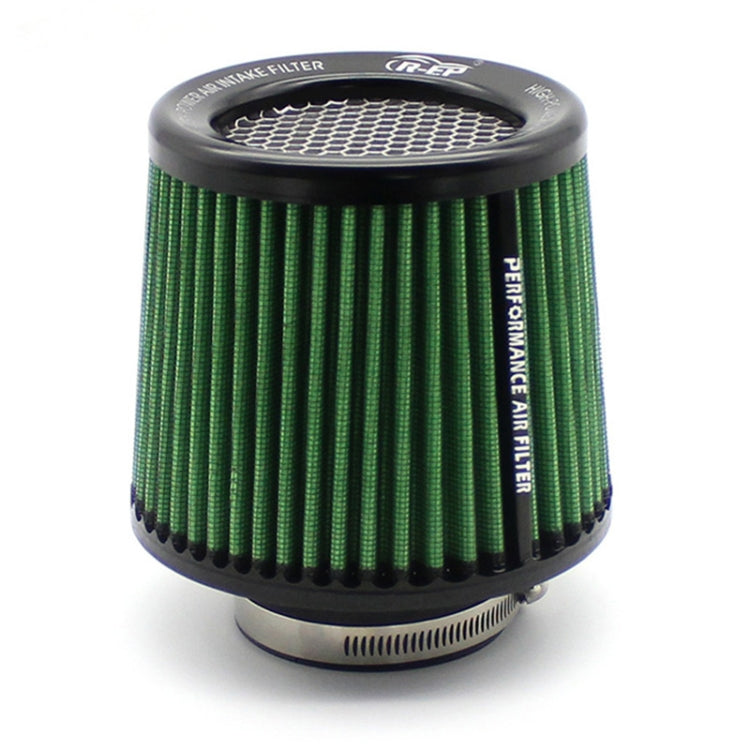 XH-UN077-079 Car High Flow Cold Cone Engine Air Intake Filter, Size:101mm(Green) - Air Intake System by PMC TechLife | Online Shopping South Africa | PMC TechLife | Buy Now Pay Later Mobicred