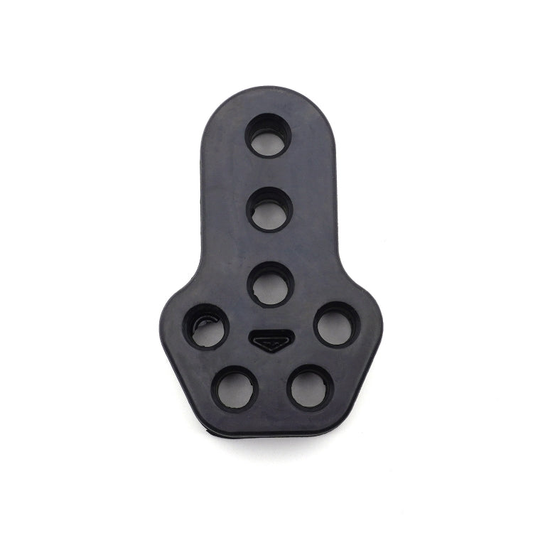 XH-6282 7 Holes Car Exhaust Hanger Bushing Muffler Rubber Insulator Mount Bracket(Black) - Exhaust Pipes by PMC TechLife | Online Shopping South Africa | PMC TechLife | Buy Now Pay Later Mobicred