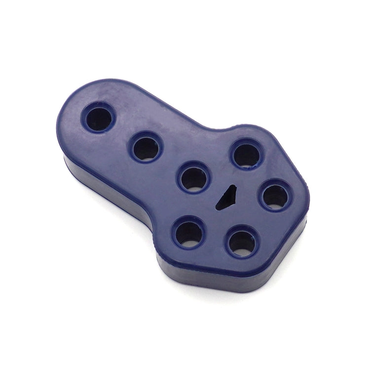 XH-6282 7 Holes Car Exhaust Hanger Bushing Muffler Rubber Insulator Mount Bracket(Red) - Exhaust Pipes by PMC TechLife | Online Shopping South Africa | PMC TechLife | Buy Now Pay Later Mobicred