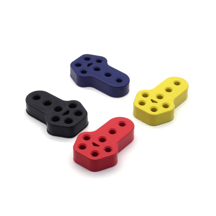 XH-6282 7 Holes Car Exhaust Hanger Bushing Muffler Rubber Insulator Mount Bracket(Blue) - Exhaust Pipes by PMC TechLife | Online Shopping South Africa | PMC TechLife | Buy Now Pay Later Mobicred