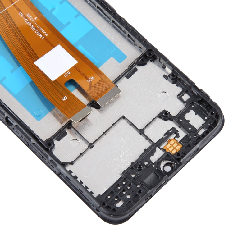 For Samsung Galaxy A04 SM-A045F Original LCD Screen Digitizer Full Assembly with Frame - free shipping - PMc TechLife - Order now!
