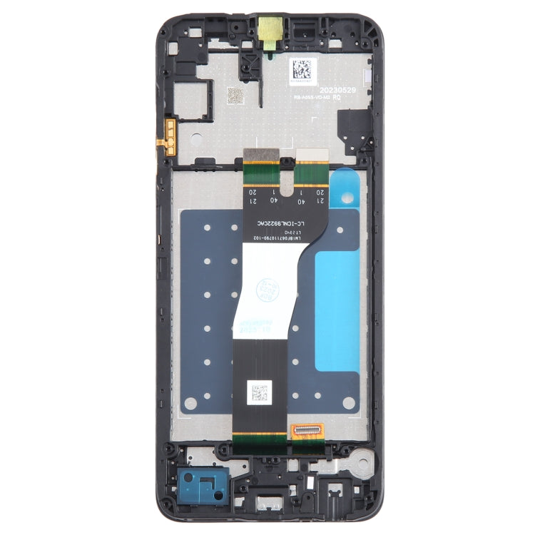 For Samsung Galaxy A05s SM-A057F Original LCD Screen Digitizer Full Assembly with Frame - free shipping - PMc TechLife - Order now!