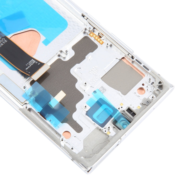 For Samsung Galaxy Note20 Ultra 5G SM-N986B 6.78 inch OLED LCD Screen Digitizer Full Assembly with Frame (Silver) - free shipping - PMc TechLife - Order now!