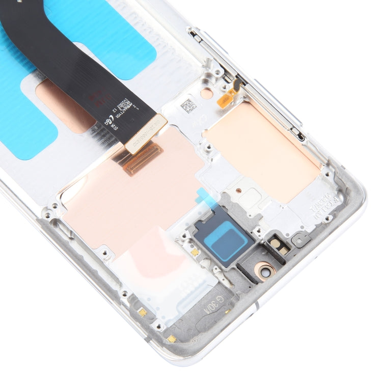 For Samsung Galaxy S20+ 4G/5G SM-G985/986 6.67 inch OLED LCD Screen Digitizer Full Assembly with Frame (Silver) - free shipping - PMc TechLife - Order now!