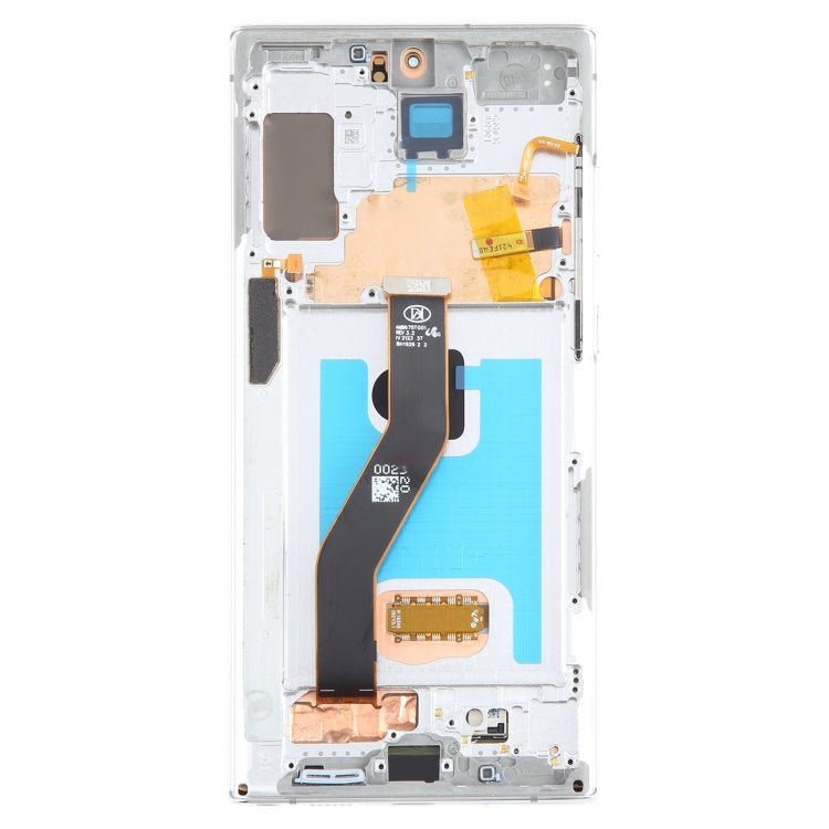 For Samsung Galaxy Note10+ SM-N975 6.67 inch OLED LCD Screen Digitizer Full Assembly with Frame(Silver) - free shipping - PMc TechLife - Order now!