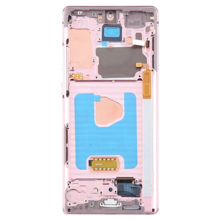 For Samsung Galaxy Note20 SM-N980 6.67 inch OLED LCD Screen Digitizer Full Assembly with Frame(Pink) - free shipping - PMc TechLife - Order now!
