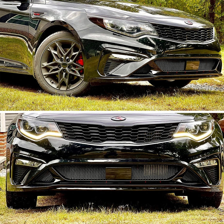 XH-6013 100x33cm Universal Car Grill Mesh Aluminum Alloy Grille Insert Bumper, Type:Large Hole(Red) - Front Grille Decoration Strip by PMC TechLife | Online Shopping South Africa | PMC TechLife | Buy Now Pay Later Mobicred