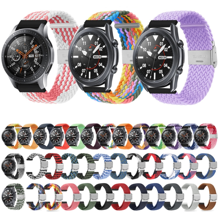 For Huawei Watch 4 / 4 Pro Nylon Braided Metal Buckle Watch Band(Deep Blue) - free shipping - PMC TechLife - Order now!