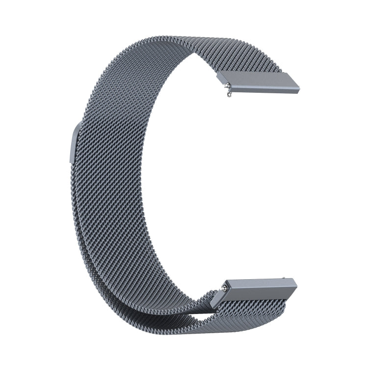 For Huawei Watch 4 / 4 Pro Milan Magnetic Metal Watch Band(Grey) - Watch Bands by PMC TechLife | Online Shopping South Africa | PMC TechLife