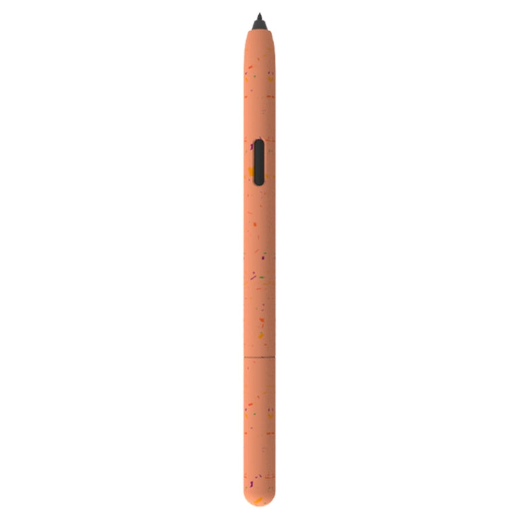 For Samsung Galaxy Tab S6 Lite LOVE MEI Luminous Silicone Protective Pen Case(Orange) - Pencil Accessories by LOVE MEI | Online Shopping South Africa | PMC TechLife