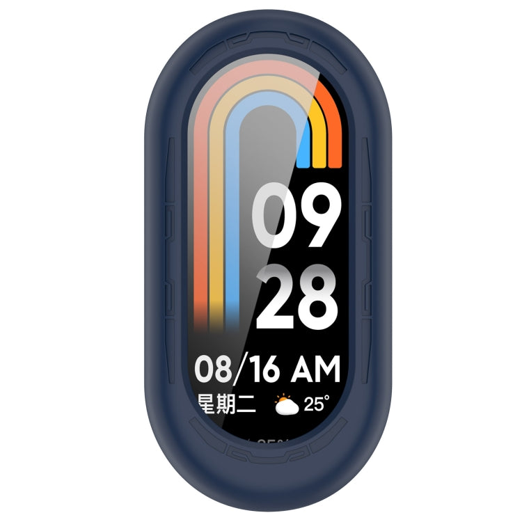For Xiaomi Mi Band 8 Pure Color Silicone Watch Protective Case(Midnight Blue) - free shipping - PMC TechLife - Order now!