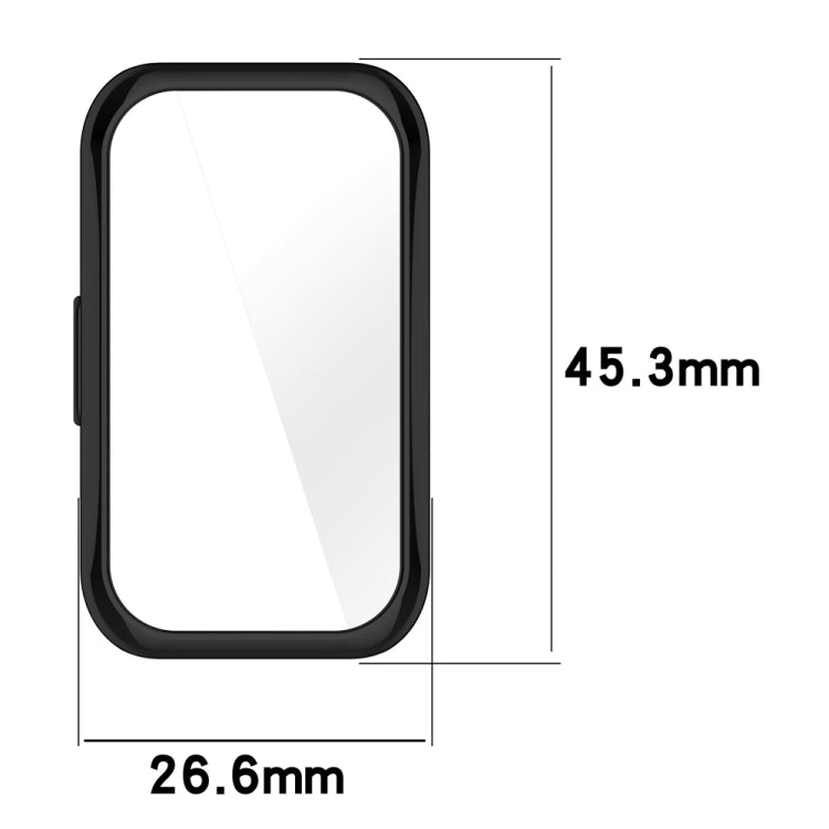For Huawei Band 8 Full Coverage TPU Electroplating Watch Protective Case(Rose Gold) - Watch Cases by PMC TechLife | Online Shopping South Africa | PMC TechLife