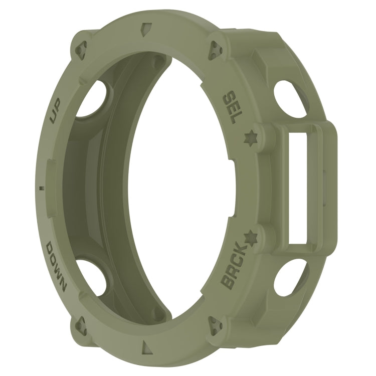 For Amazfit T-Rex Ultra Armor Hollow Watch Protective Case(Green) - Watch Cases by PMC Jewellery | Online Shopping South Africa | PMC Jewellery | Buy Now Pay Later Mobicred