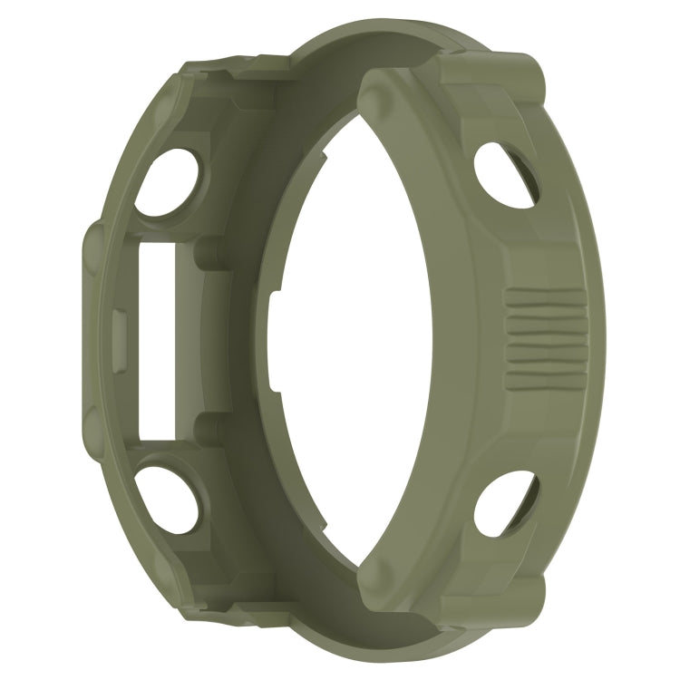 For Amazfit T-Rex Ultra Armor Hollow Watch Protective Case(Green) - Watch Cases by PMC Jewellery | Online Shopping South Africa | PMC Jewellery | Buy Now Pay Later Mobicred