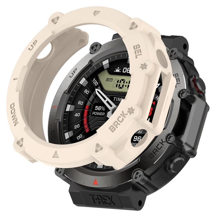 For Amazfit T-Rex Ultra Armor Hollow Watch Protective Case(Starlight Color) - free shipping - PMC TechLife - Order now!