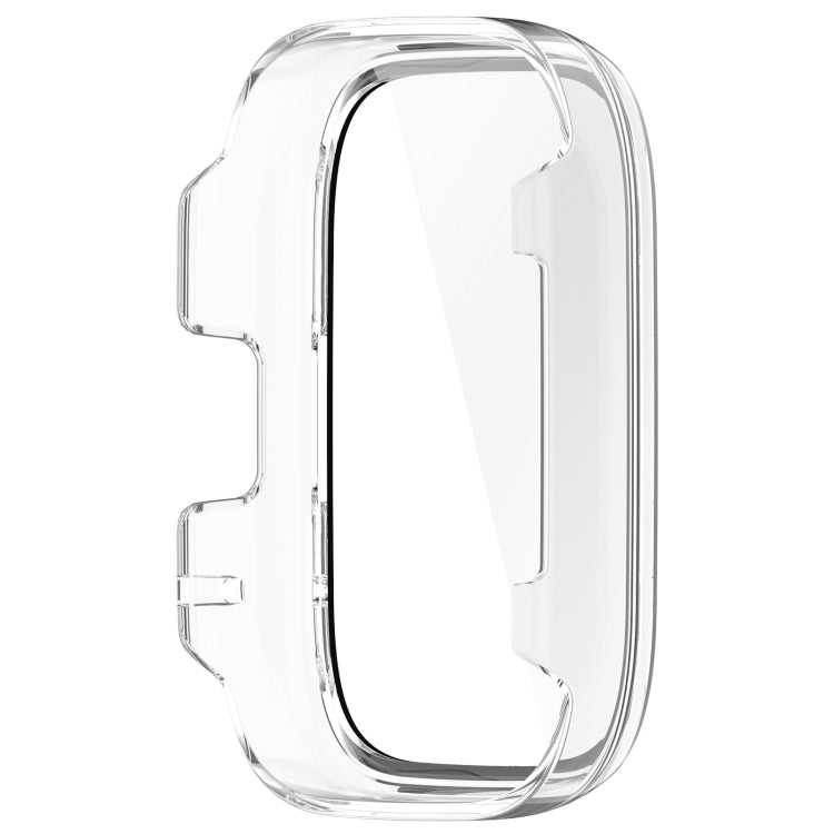 For Redmi Watch 3 Lite PC + Tempered Film Integrated Watch Protective Case(Transparent) - Watch Cases by PMC TechLife | Online Shopping South Africa | PMC TechLife | Buy Now Pay Later Mobicred