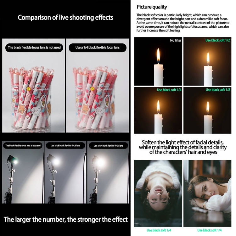 JSR Black Mist Filter Camera Lens Filter, Size:82mm(1/8 Filter) - free shipping - PMC TechLife - Order now!