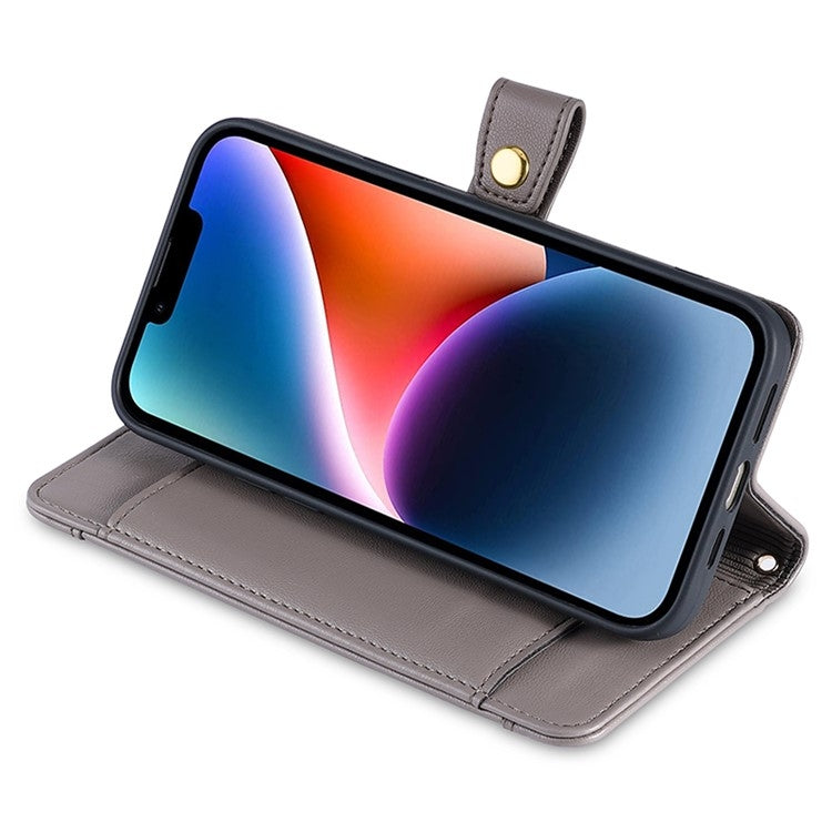 For Huawei Mate 60 Pro / Pro+ Lite Sheep Texture Cross-body Zipper Wallet Leather Phone Case(Grey) - Huawei Cases by PMC TechLife | Online Shopping South Africa | PMC TechLife | Buy Now Pay Later Mobicred