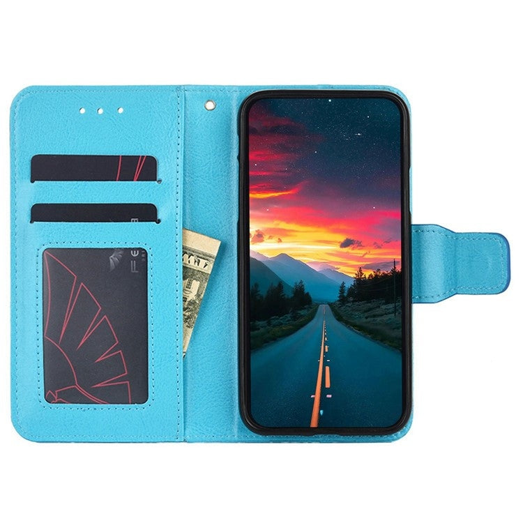 For Huawei Pura 70 Pro / 70 Pro+ 5G Crystal Texture Leather Phone Case(Sky Blue) - Huawei Cases by PMC Jewellery | Online Shopping South Africa | PMC Jewellery | Buy Now Pay Later Mobicred