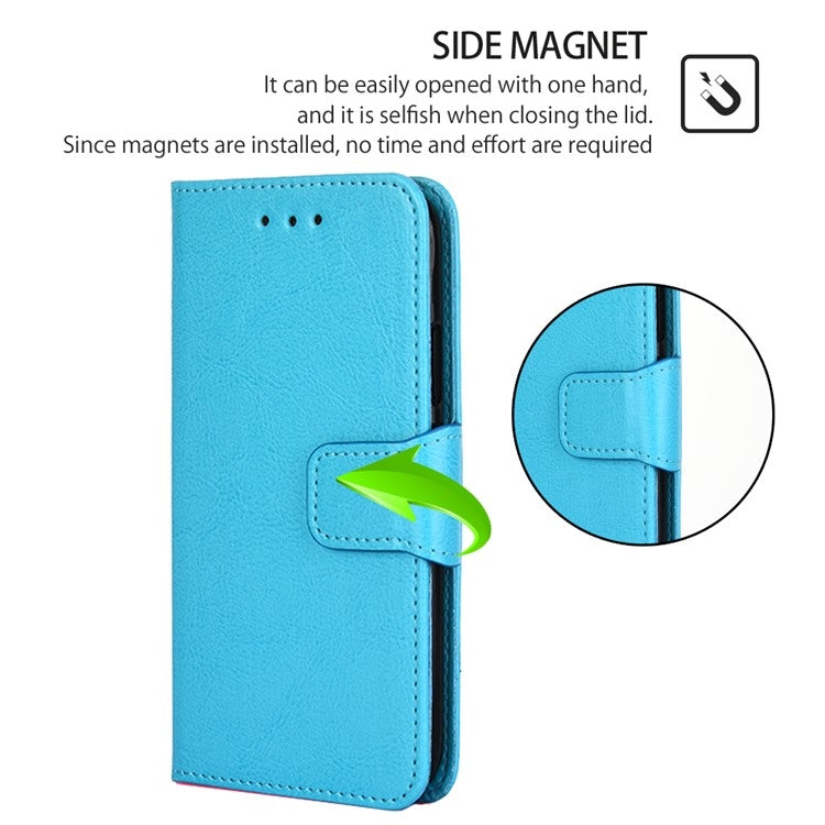 For Huawei Pura 70 Ultra 5G Crystal Texture Leather Phone Case(Sky Blue) - Huawei Cases by PMC Jewellery | Online Shopping South Africa | PMC Jewellery | Buy Now Pay Later Mobicred