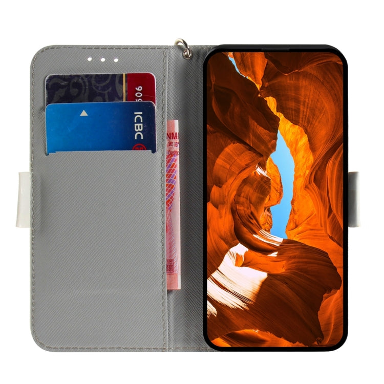 For Motorola Edge 2024 3D Colored Flip Leather Phone Case(Watercolor Flower) - Motorola Cases by PMC Jewellery | Online Shopping South Africa | PMC Jewellery | Buy Now Pay Later Mobicred