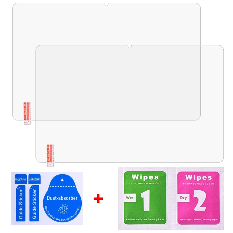 For DOOGEE T20 10.4 2pcs 9H 0.3mm Explosion-proof Tempered Glass Film - free shipping - PMC TechLife - Order now!