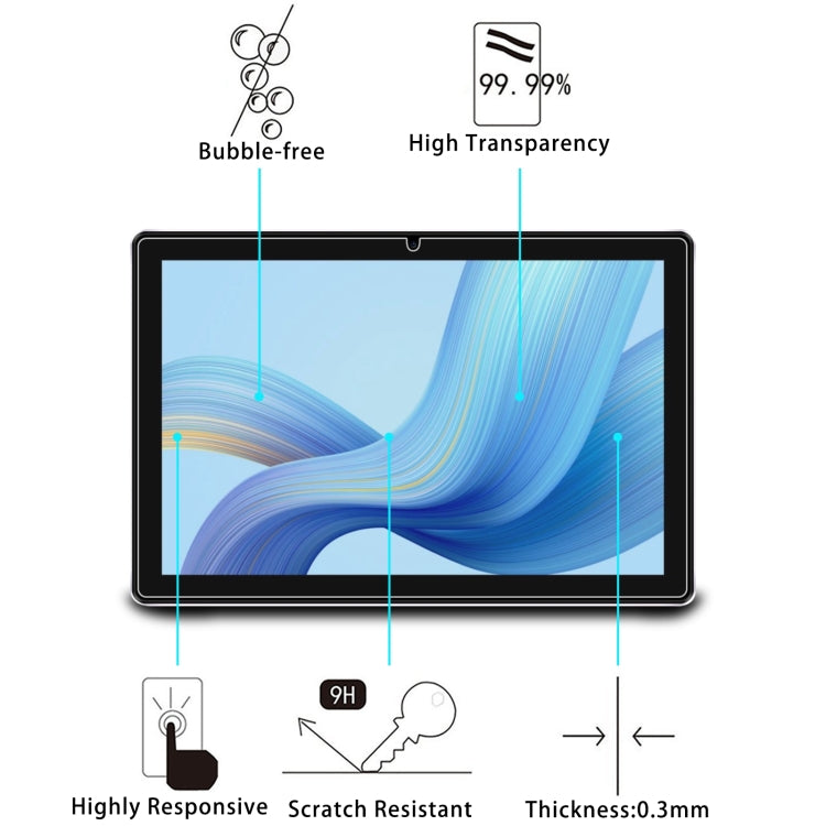 For DOOGEE T10 Pro / U10 25pcs 9H 0.3mm Explosion-proof Tempered Glass Film - Others by PMC TechLife | Online Shopping South Africa | PMC TechLife | Buy Now Pay Later Mobicred