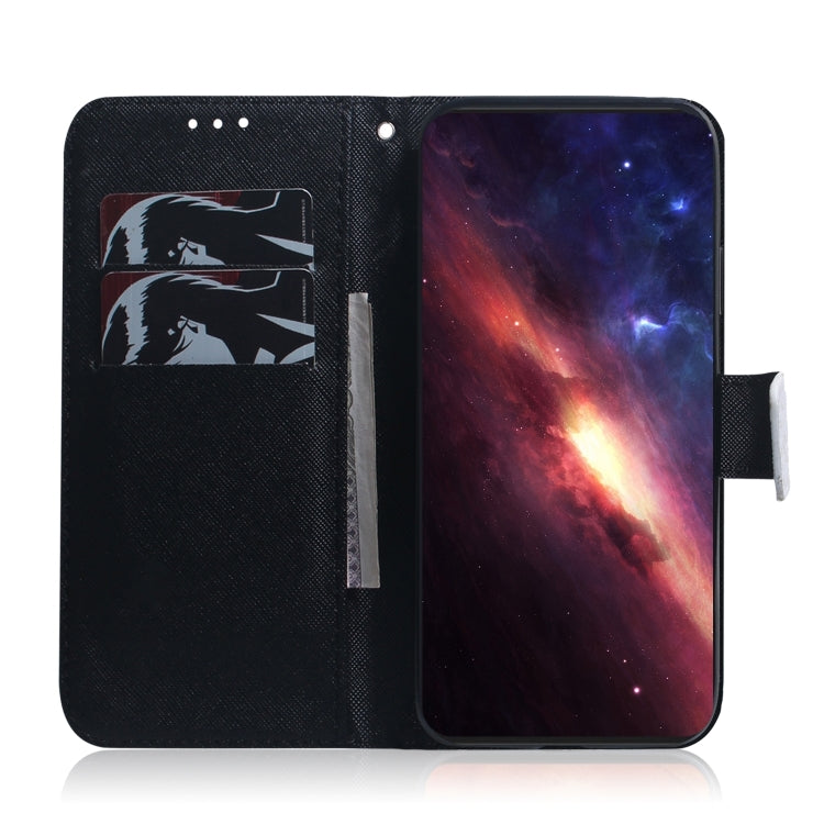 For iPhone 16 Plus Coloured Drawing Flip Leather Phone Case(Anger) - iPhone 16 Plus Cases by PMC TechLife | Online Shopping South Africa | PMC TechLife | Buy Now Pay Later Mobicred