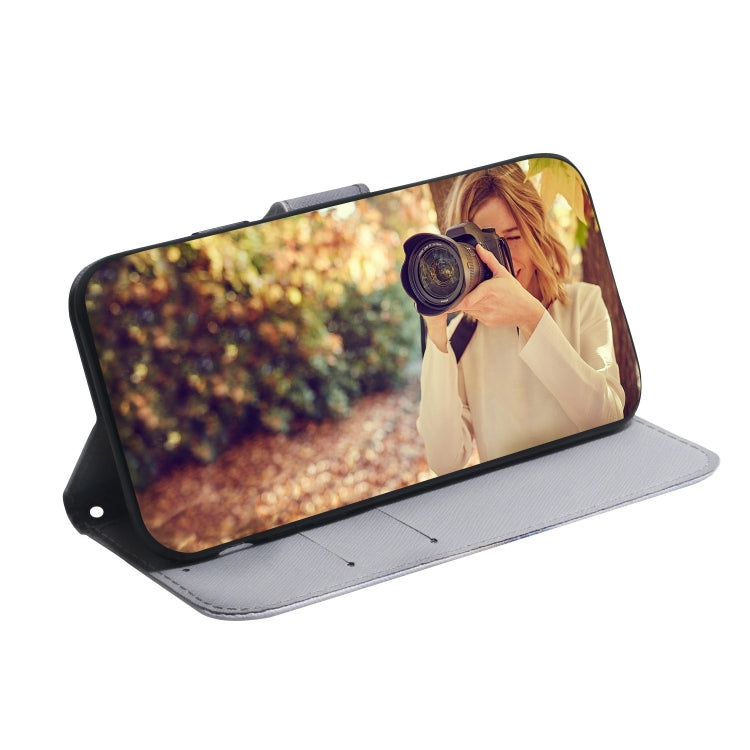 For iPhone 16 Pro Max Coloured Drawing Flip Leather Phone Case(Apricot) - iPhone 16 Pro Max Cases by PMC TechLife | Online Shopping South Africa | PMC TechLife | Buy Now Pay Later Mobicred
