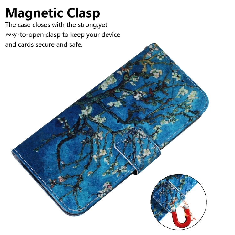 For iPhone 16 Pro Max Coloured Drawing Flip Leather Phone Case(Apricot) - iPhone 16 Pro Max Cases by PMC TechLife | Online Shopping South Africa | PMC TechLife | Buy Now Pay Later Mobicred