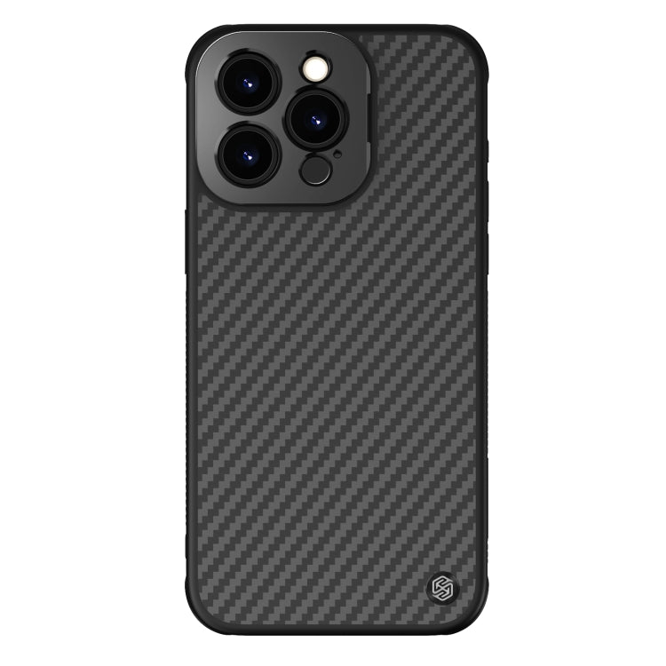 For iPhone 15 Pro Max NILLKIN Aramid Fiber MagSafe Magnetic Phone Case(Black) - free shipping - PMC TechLife - Order now!