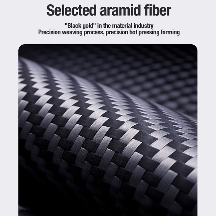 For iPhone 15 Pro Max NILLKIN Aramid Fiber MagSafe Magnetic Phone Case(Black) - free shipping - PMC TechLife - Order now!