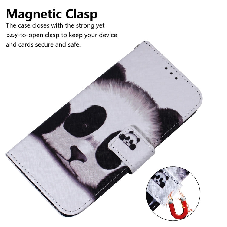 For OPPO Reno11 Pro Global Coloured Drawing Flip Leather Phone Case(Panda) - free shipping - PMC TechLife - Order now!