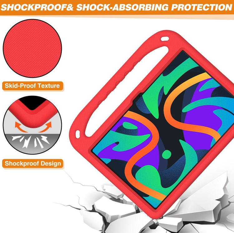 For Lenovo Tab M11/ Xiaoxin Pad 11 2024 Handle Portable EVA Shockproof Tablet Case(Red) - Lenovo by PMC TechLife | Online Shopping South Africa | PMC TechLife | Buy Now Pay Later Mobicred