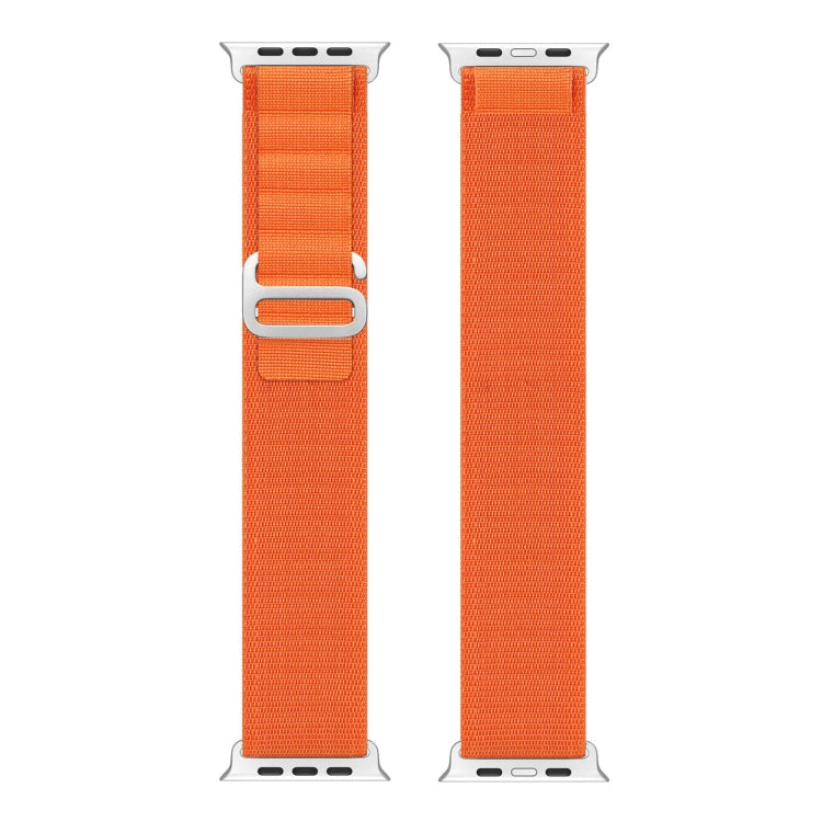 For Apple Watch 38mm DUX DUCIS GS Series Nylon Loop Watch Band(Orange) - Watch Bands by DUX DUCIS | Online Shopping South Africa | PMC Jewellery | Buy Now Pay Later Mobicred