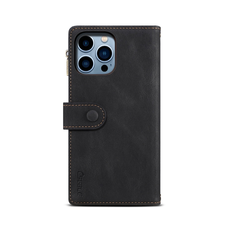 For iPhone 16 Pro ESEBLE Retro Frosted RFID Flip Leather Phone Case(Black) - iPhone 16 Pro Cases by ESEBLE | Online Shopping South Africa | PMC Jewellery | Buy Now Pay Later Mobicred