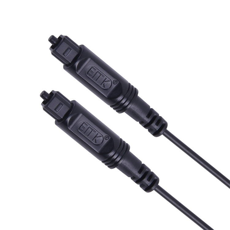 15m EMK OD2.2mm Digital Audio Optical Fiber Cable Plastic Speaker Balance Cable(Black) - Audio Optical Cables by EMK | Online Shopping South Africa | PMC Jewellery | Buy Now Pay Later Mobicred