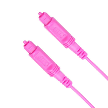 30m EMK OD2.2mm Digital Audio Optical Fiber Cable Plastic Speaker Balance Cable(Pink) - Audio Optical Cables by EMK | Online Shopping South Africa | PMC Jewellery | Buy Now Pay Later Mobicred